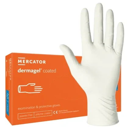 Mercator dermagel coated