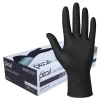 Nitrilove rukavice cierne unigloves black pearl 100 ks