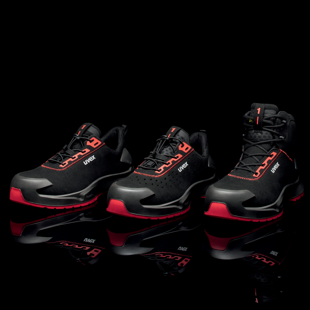 Rozdělení pracovní obuvi uvex