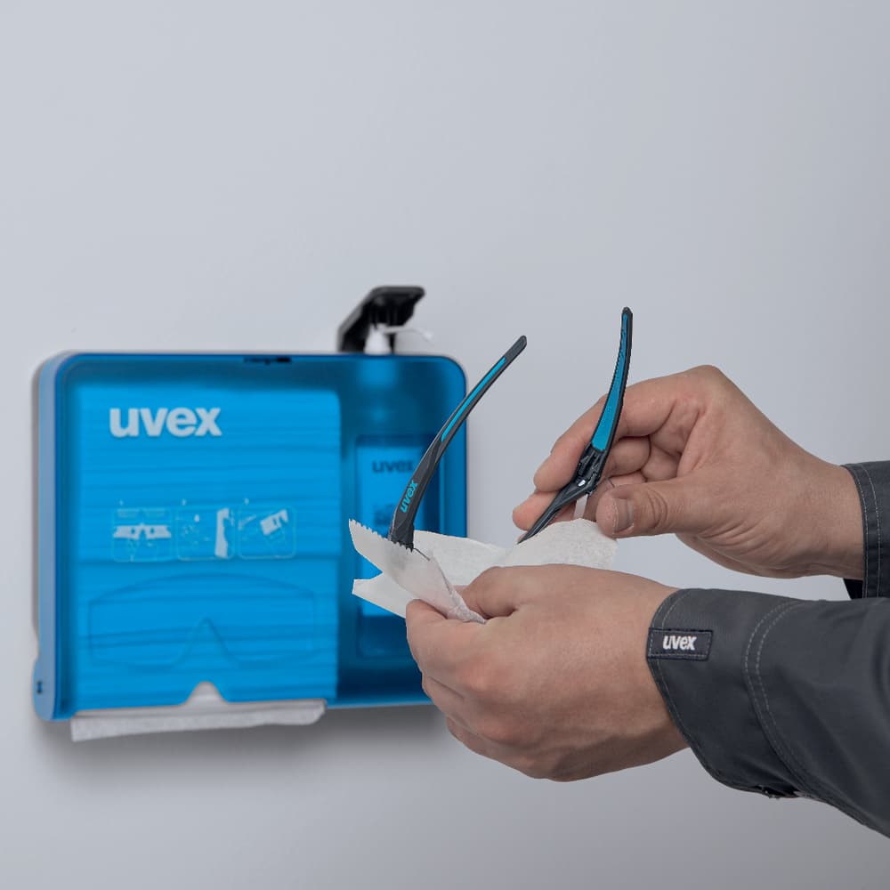 Čistění ochranných brýlí