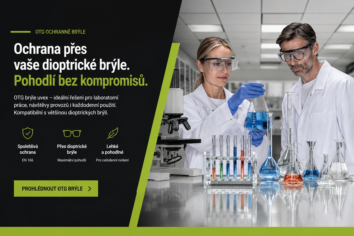 Ochranné brýle přes brýle uvex
