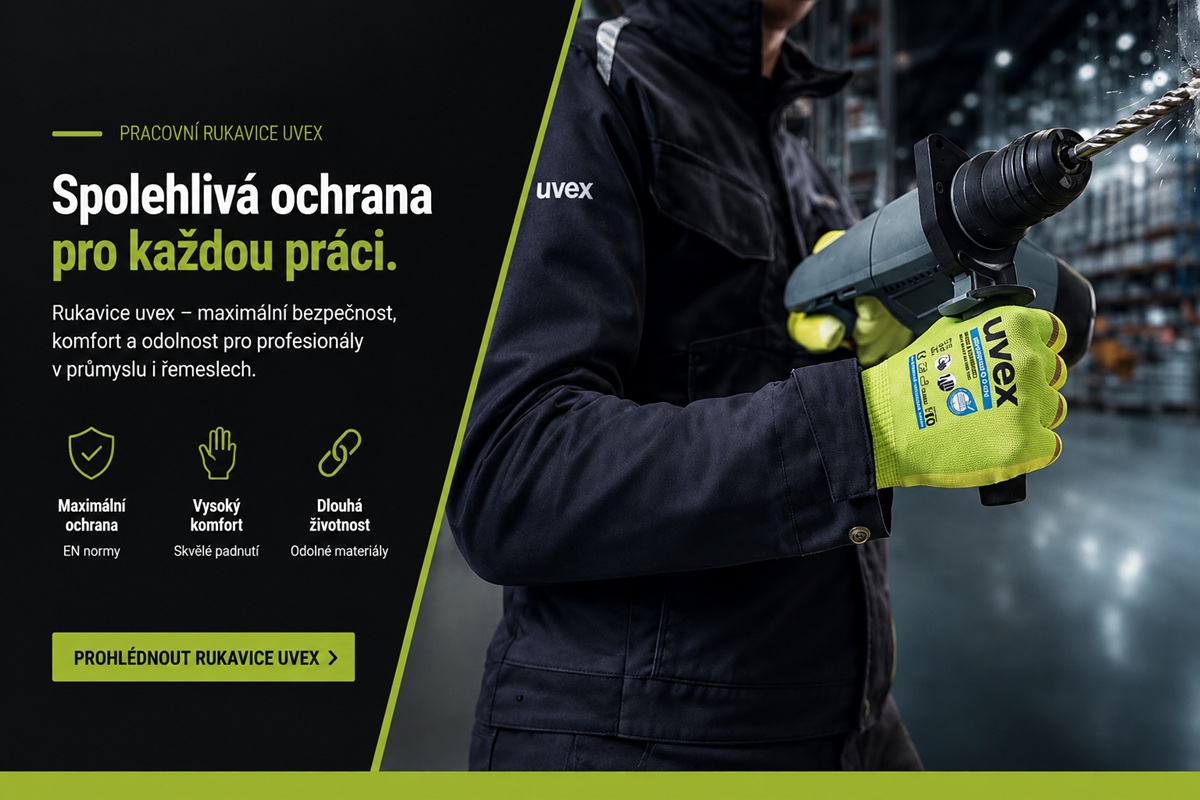 Pracovní rukavice uvex