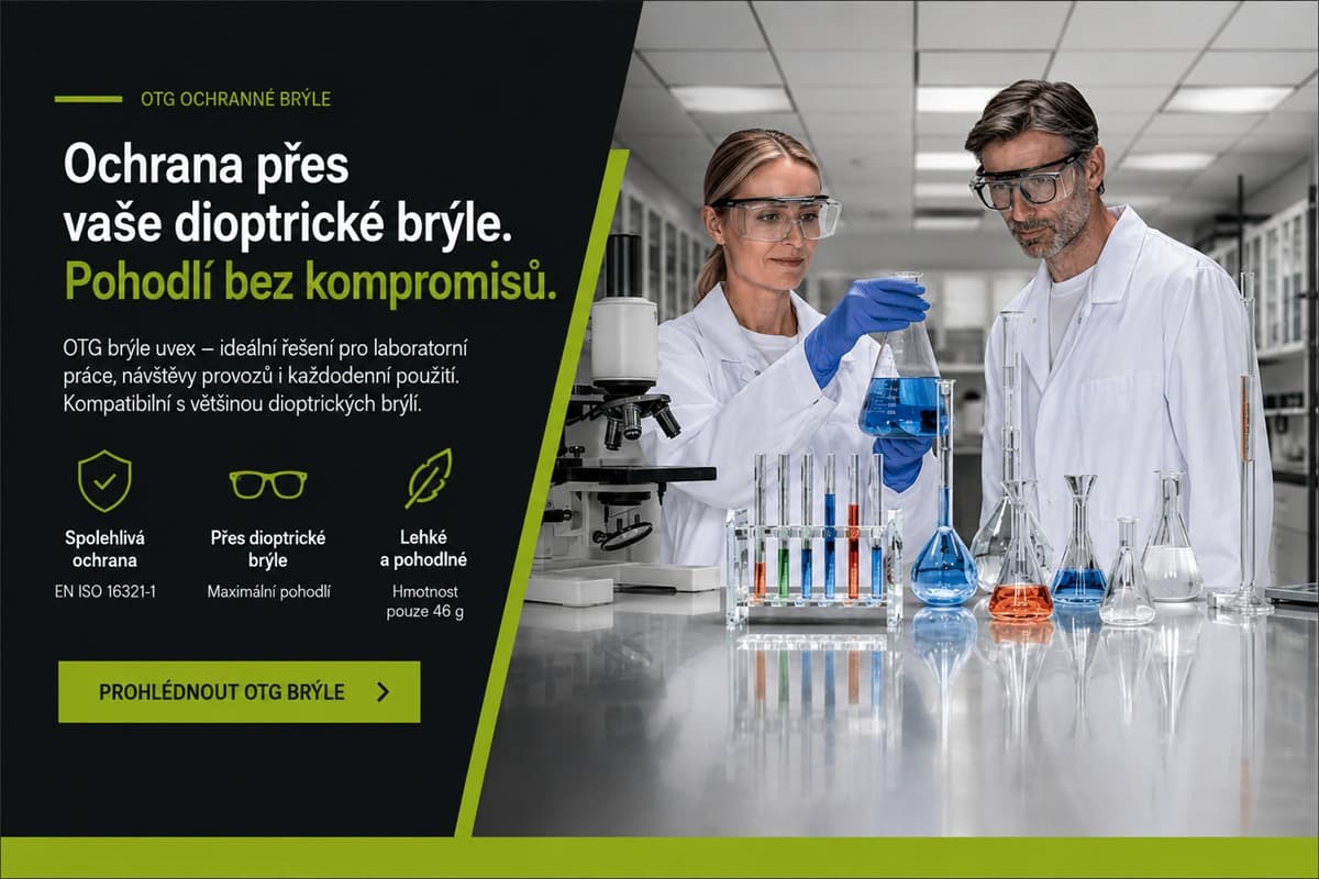 Ochranné brýle přes brýle uvex
