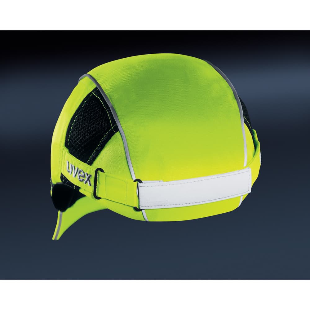 Detail protinárazové čepice uvex u-cap hi-viz