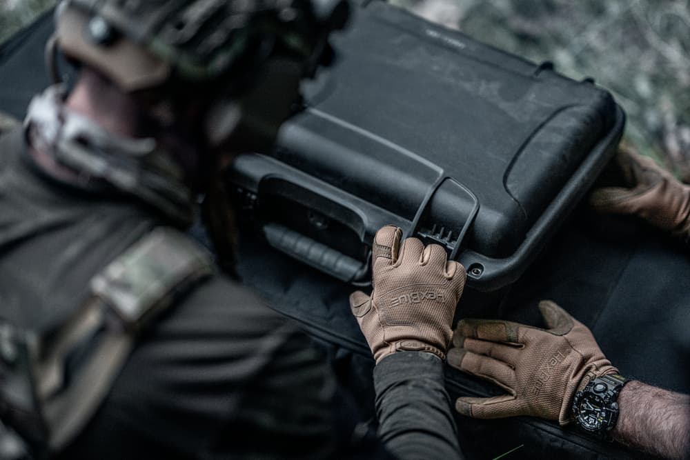 HexArmor HexBlue 2132CYT při taktickém použití