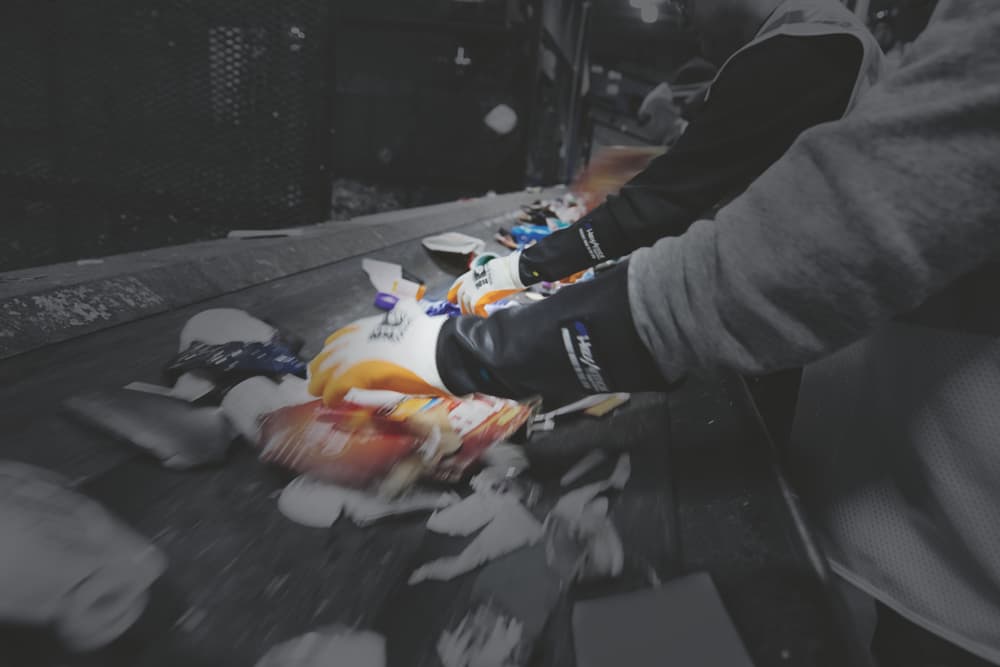 HexArmor AG8TW ochranný rukáv při práci