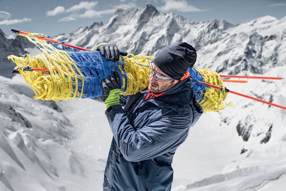 uvex unilite thermo plus cut c při práci v chladném prostředí