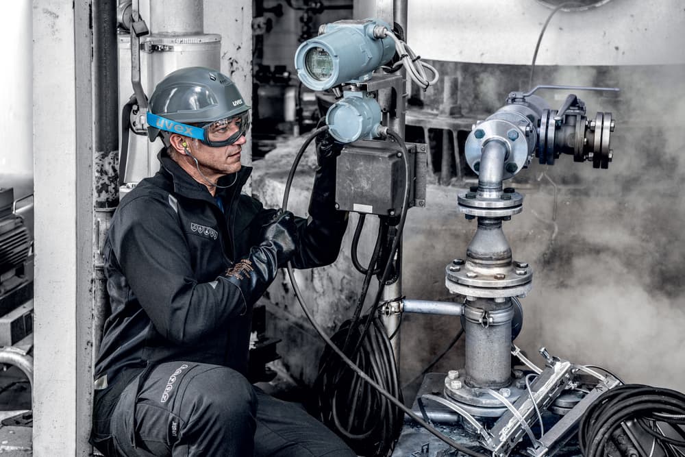 uvex rubiflex ESD NB35A v antistatickém pracovním prostředí
