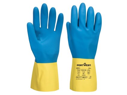 A801 Rukavice Double Dipped Latex (Velikost rukavic 9)