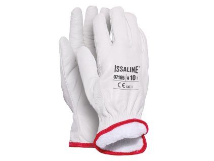 Zateplené celokožené pracovní rukavice ISSA 07165
