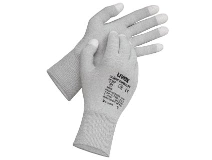 Ochranné antistatické rukavice uvex unipur carbon FT