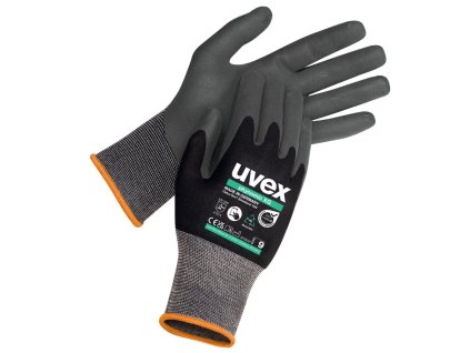 Montážní pracovní rukavice uvex phynomic XG nabízejí nejlepší úchop v olejnatém prostředí ve své kategorii díky inovativnímu pěnovému povrstvení Xtra Grip z polymerů na bázi vody. Tyto flexibilní a extrémně odolné rukavice jsou ideální pro přesné montážní práce a poskytují vynikající mechanickou odolnost proti oděru. Rukavice jsou vhodné pro alergiky, neobsahují škodlivé akcelerátory a jsou certifikovány podle normy EN 388.