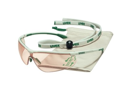 Ochranné brýle uvex sporstyle planet 9193074 světle oranžové