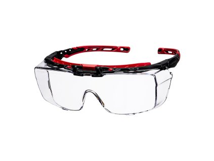 PR03 Čiré ochranné brýle přes brýle Extra OTG