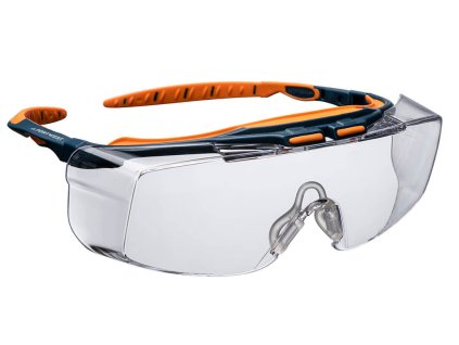 PS24 Čiré ochranné brýle přes brýle Peak OTG