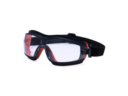 PW26 Uzavřené ochranné pracovní brýle Slim Safety čiré