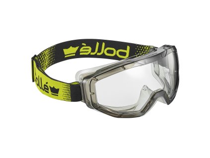 Uzavřené ochranné pracovní brýle Bollé GLOBE ventilované s těsněním čiré