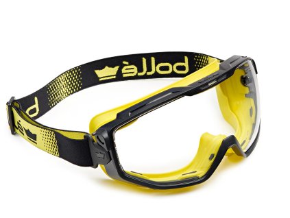 Uzavřené ochranné brýle Bollé UNIVERSAL yellow s ventilací čiré