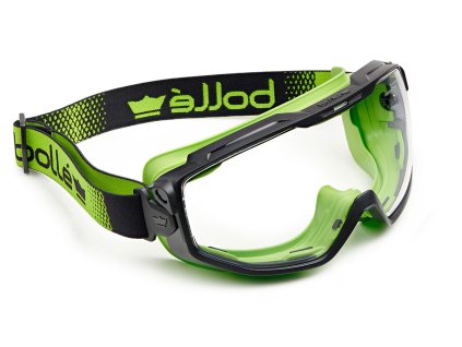 Uzavřené ochranné brýle Bollé UNIVERSAL green s uzavřenou ventilací čiré