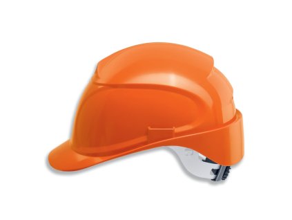 Ochranná průmyslová přilba uvex airwing B-WR - oranžová