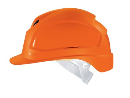 Ochranná pracovní přilba uvex pheos B - oranžová
