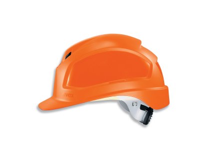 Ochranná pracovní přilba uvex pheos B-WR - oranžová