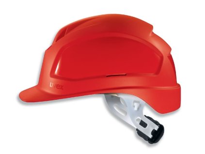Ochranná pracovní přilba uvex pheos E-WR - červená