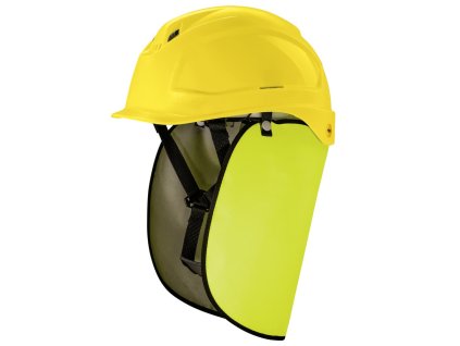 Ochranná přilba uvex pheos S-KR s Mips® s ochrannou šíje - žlutá