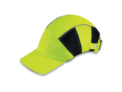 Bezpečnostní protinárazová čepice uvex u-cap armadillo - reflexní žlutá