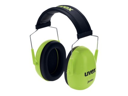 uvex K Junior Dětské ochranné sluchátka proti hluku, SNR: 29dB - zelené