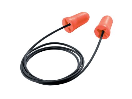 Špunty do uší se šňůrkou uvex com4-fit SNR: 33 dB - 100 párů