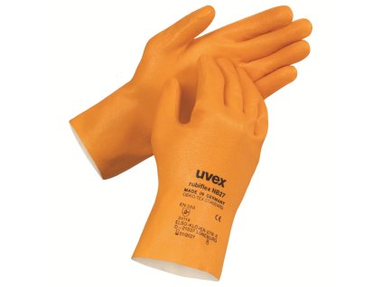 Ochranné rukavice uvex rubiflex NB27