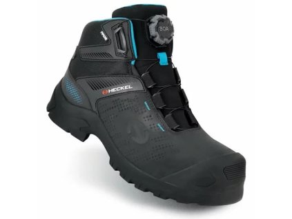 Bezpečnostní kožená kotníková obuv Heckel MACCROSSROAD 3.0 High BOA S3L