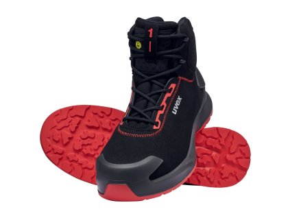 Bezpečnostní kotníková obuv uvex 1 x-craft 6804 S3L FO SC SR