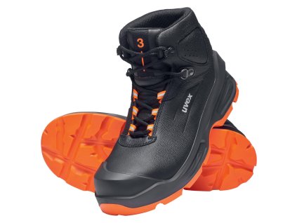 Bezpečnostní kožená kotníková obuv uvex 3 6873 S3 FO CI SC SR