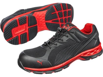 Bezpečnostní polobotka Puma Fuse Motion 2.0 Red Low S1P ESD HRO SRC