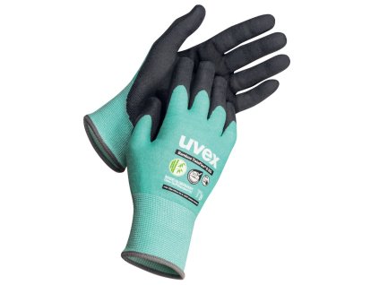 Ochranné rukavice uvex Bamboo TwinFlex® D SG s odolností proti proříznutí D