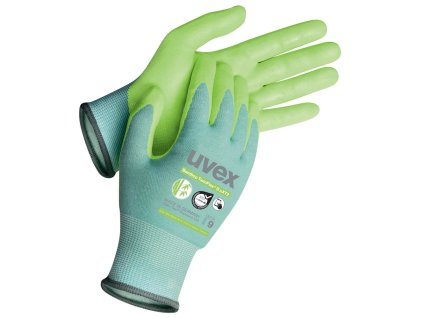 Ochranné rukavice uvex Bamboo TwinFlex® D uXT2 s odolností proti proříznutí D