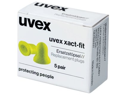 6727 nahradni usni zatky uvex xact fit 5p