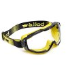 Uzavřené ochranné brýle Bollé UNIVERSAL yellow s ventilací čiré