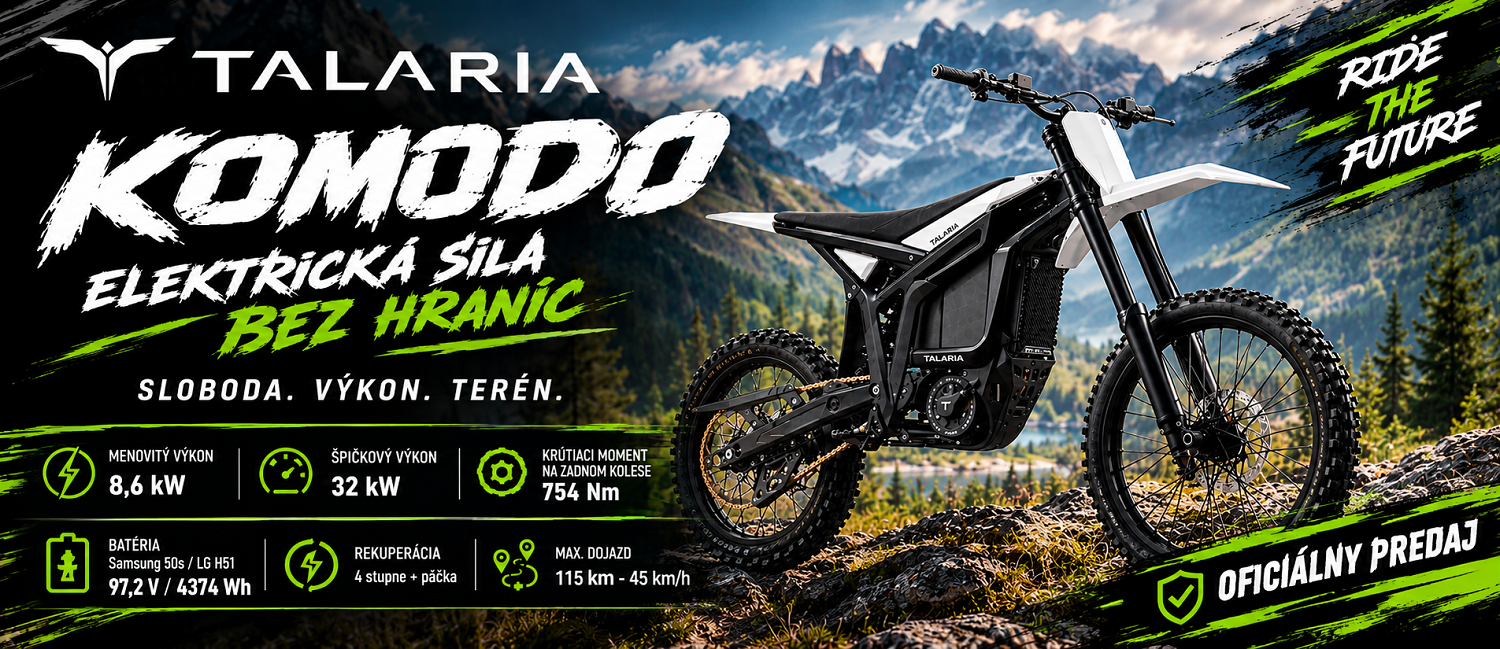 Elektrické enduro Talaria Komodo