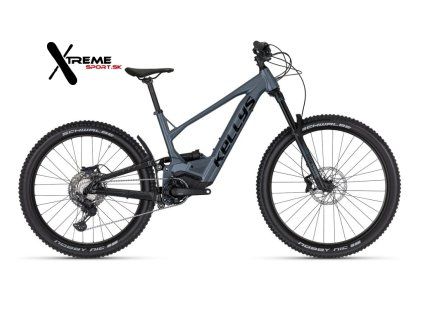 Elektrobicykel sivá