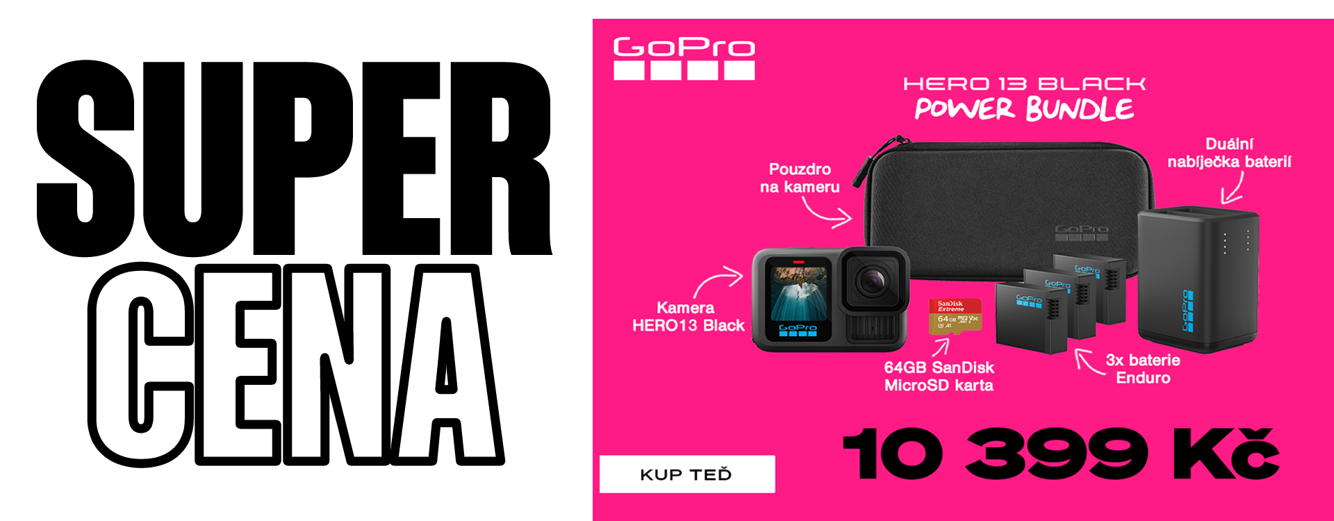 GoPro Hero13 black POWER BUNDLE