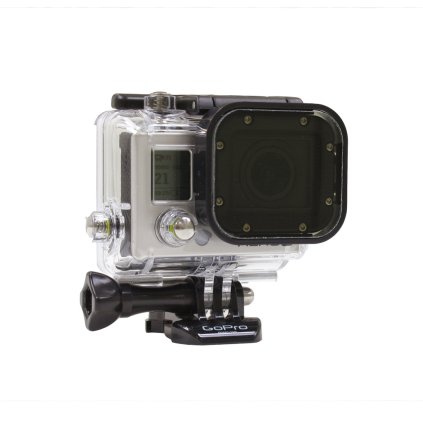 Skleněný Filtr pro kryt GoPro Hero3 a DIVE HOUSING - Polarizační