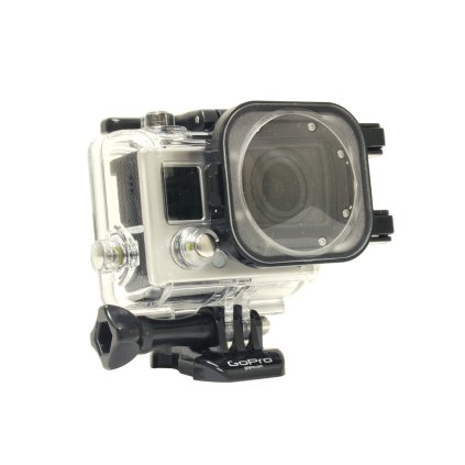 MACRO objektiv pro kryt GoPro Hero3 a DIVE HOUSING - Odnímatelný