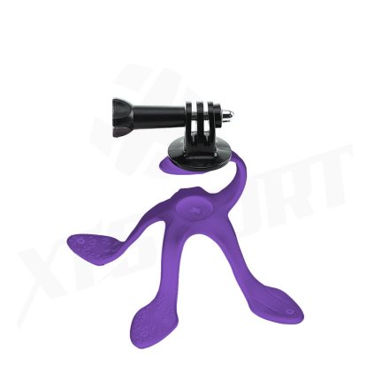 5289 flexible mount gekko tripod fialovy