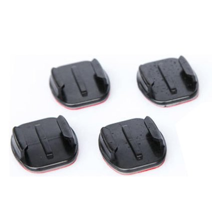 6210 nalepovaci drzaky 4x rovny cerny