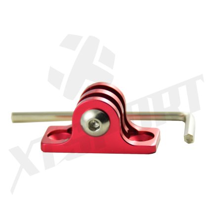 4740 nasroubovaci adapter pro gopro cerveny