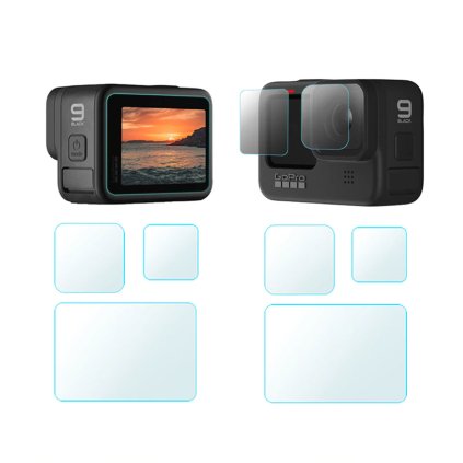 5730 temperovane ochranne sklo hero 9 10 11 12 black 2 set tempered glass lens