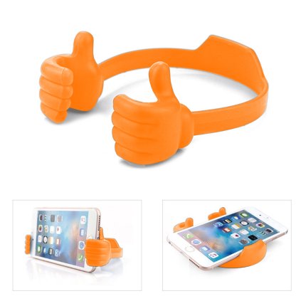 5295 thumb up drzak mobilu oranzovy